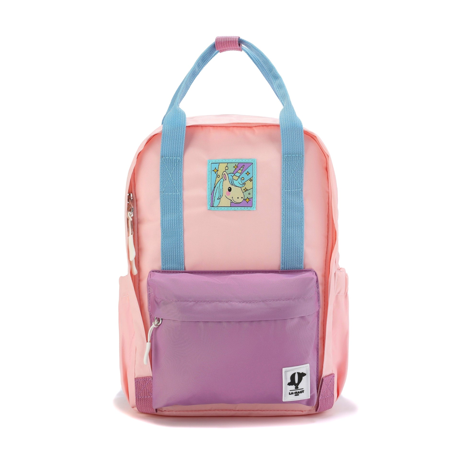 Sac à Dos scolaire hydrofuge en nylon - Rose