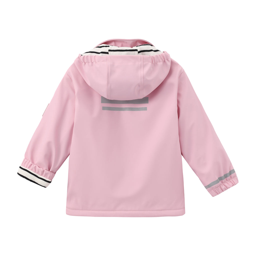 Ciré imperméable doublure polaire - Rose