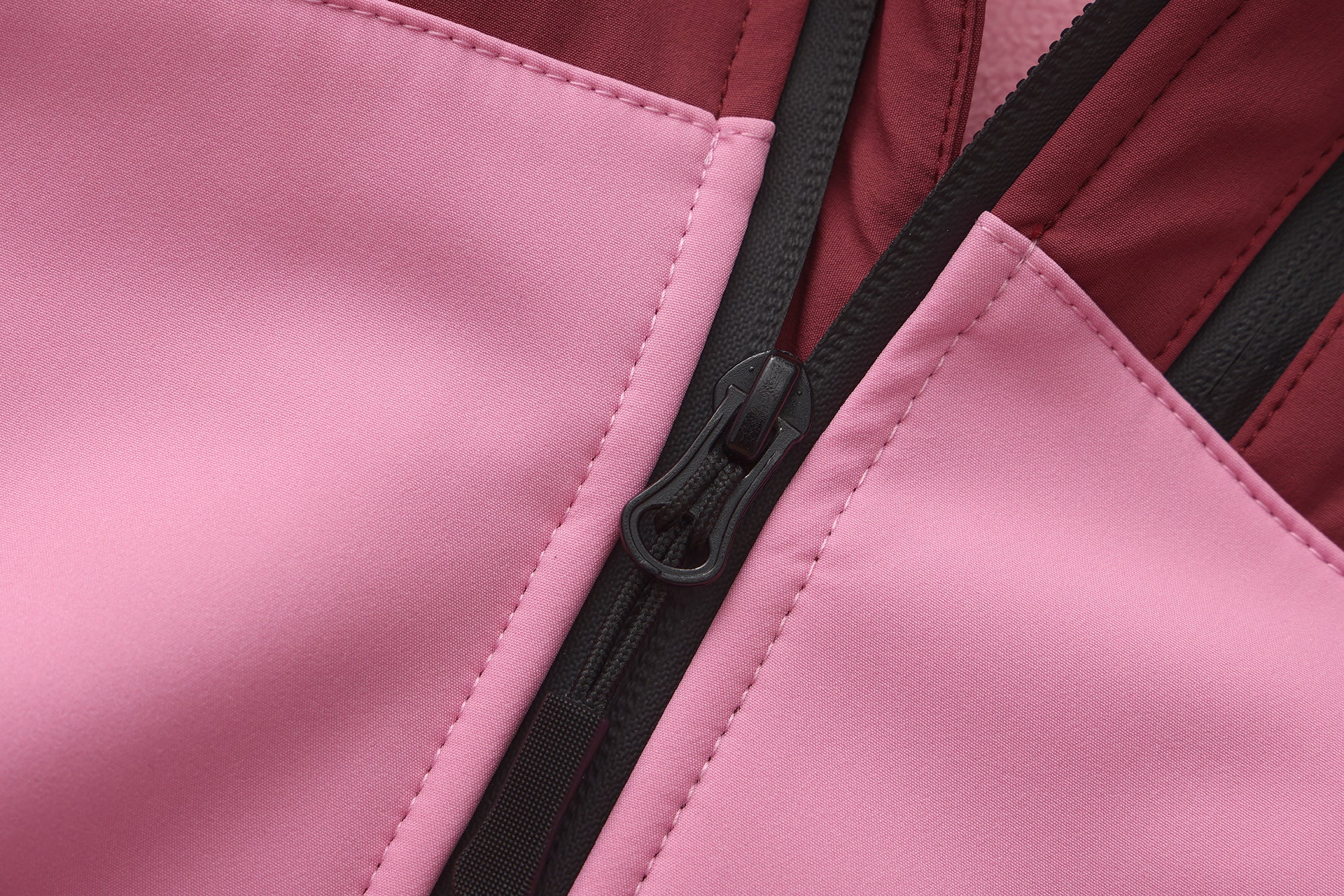 Veste softshell coupe‑vent avec capuche - Rose