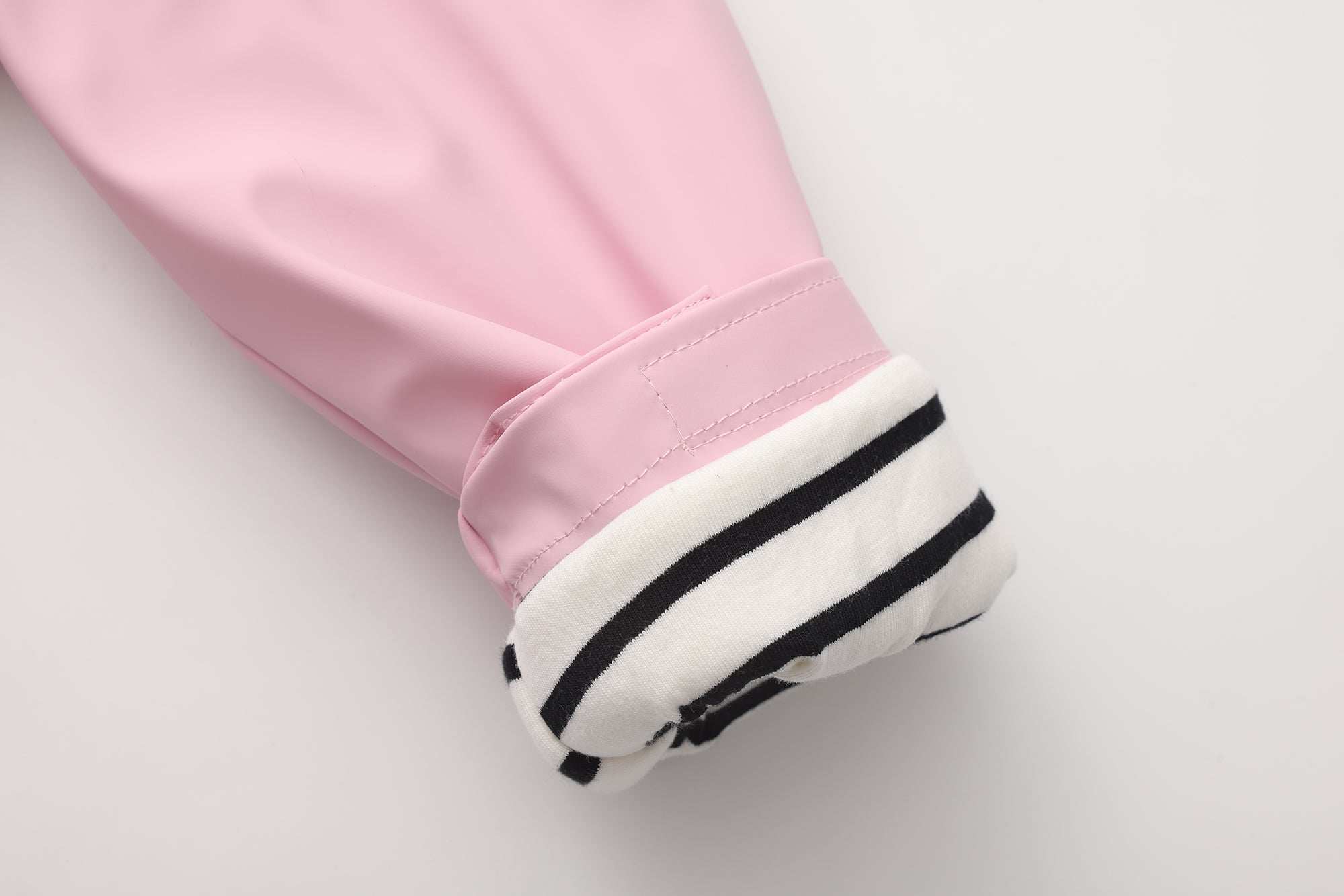 Ciré imperméable doublure polaire - Rose