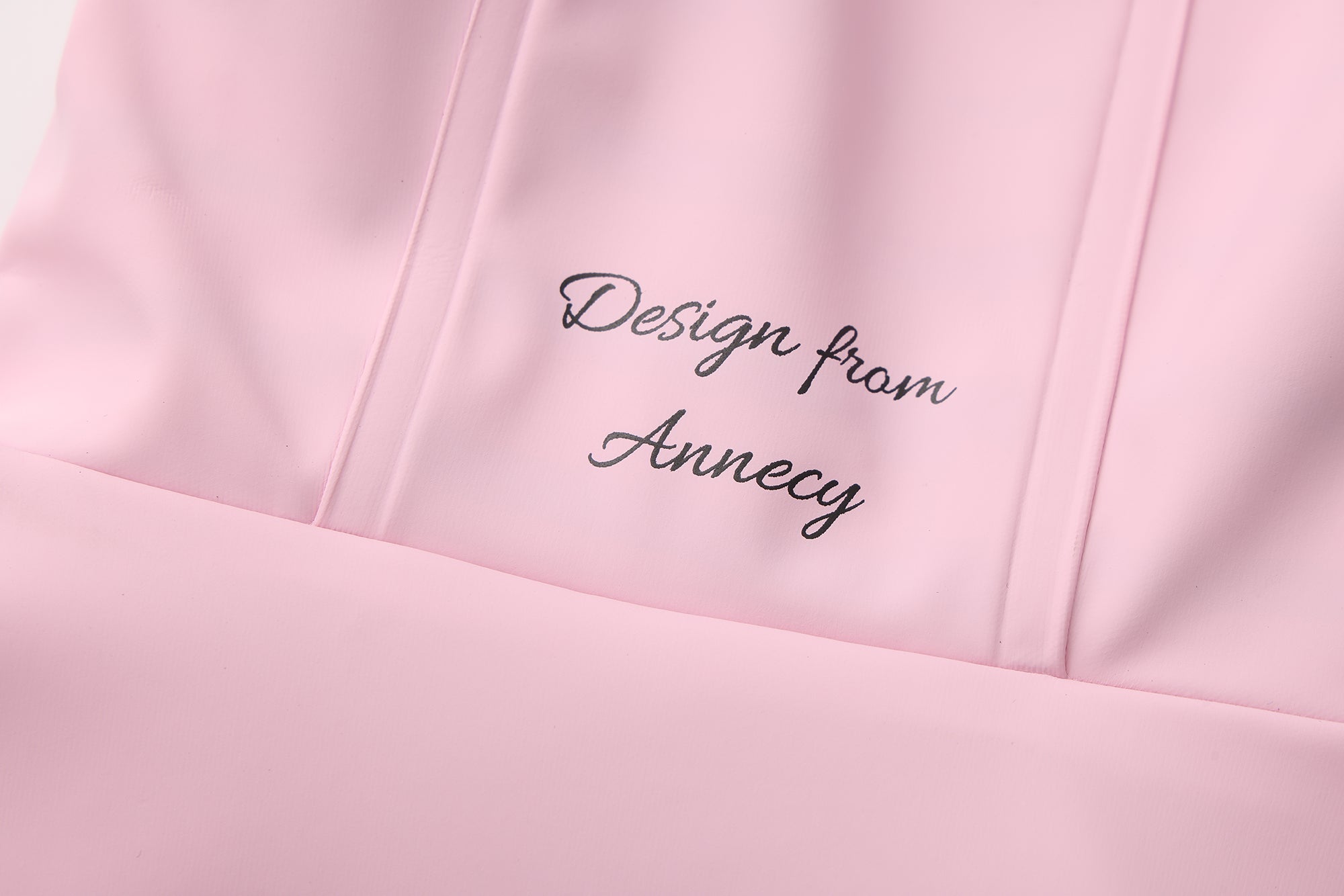 Ciré imperméable doublure polaire - Rose