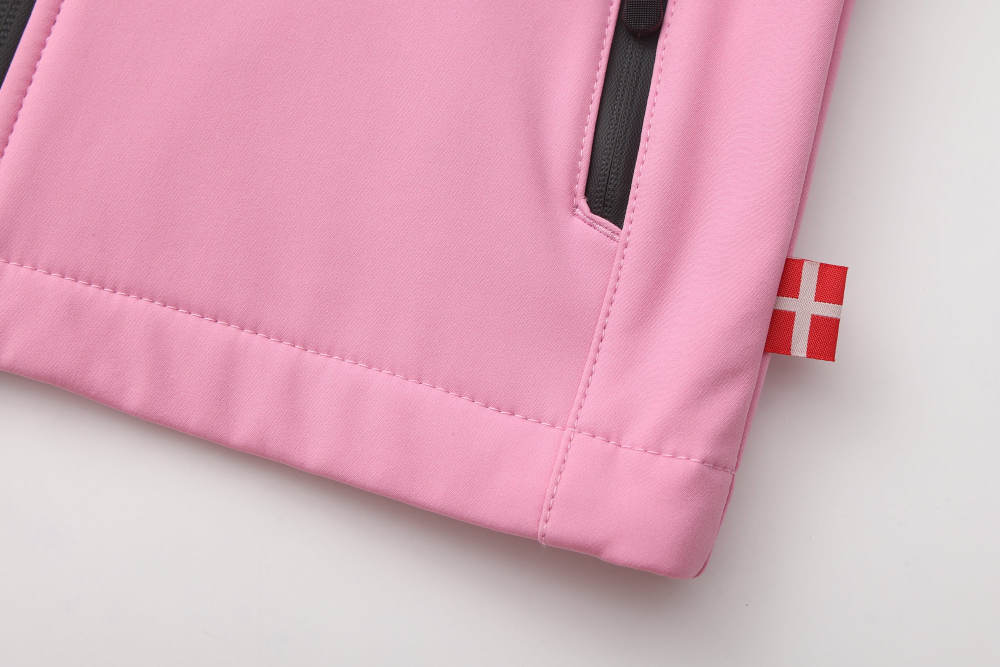 Veste softshell coupe‑vent avec capuche - Rose