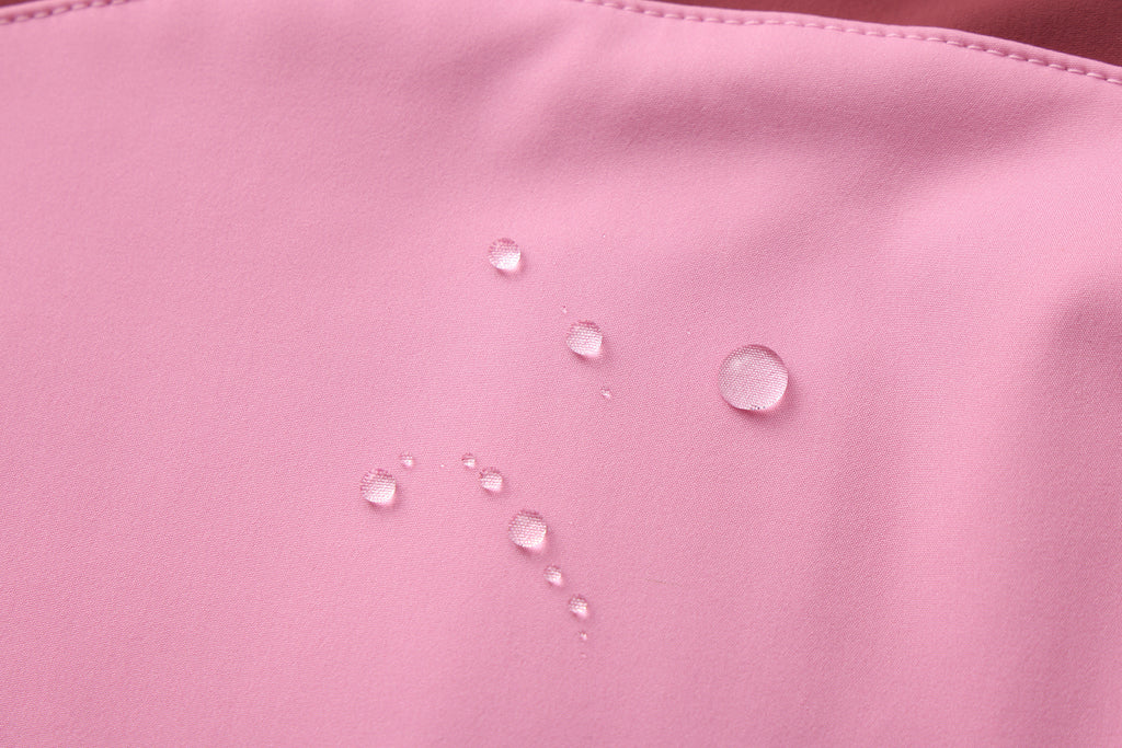 Veste softshell coupe‑vent avec capuche - Rose