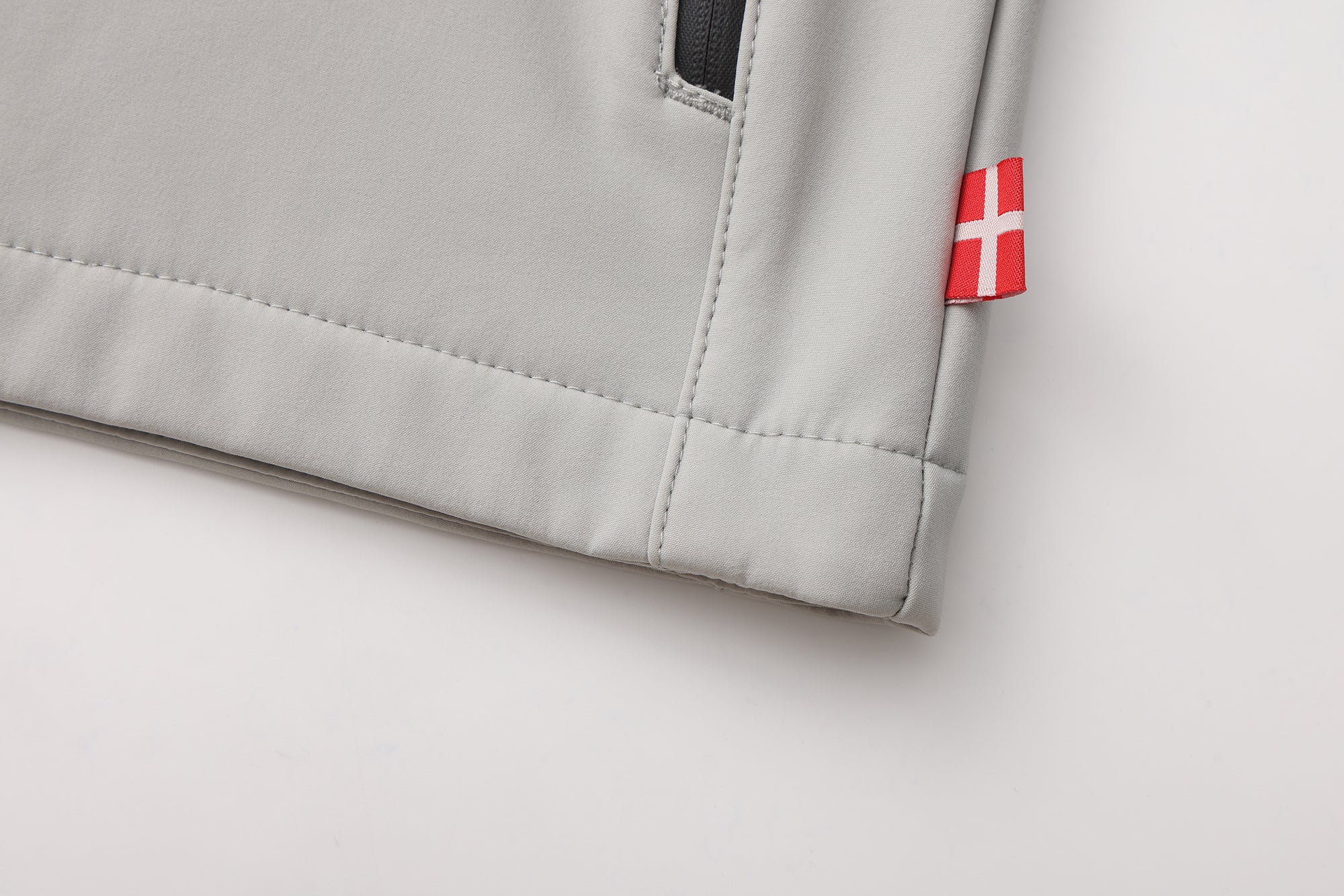 Veste softshell coupe‑vent avec capuche - Vert