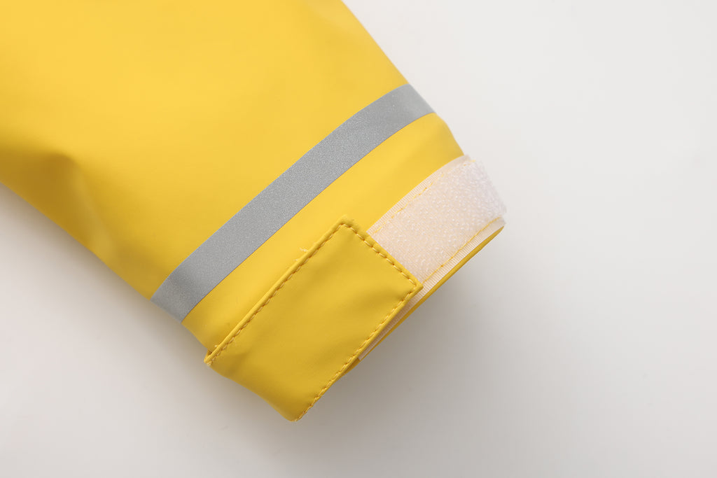Ciré imperméable doublure polaire - Jaune