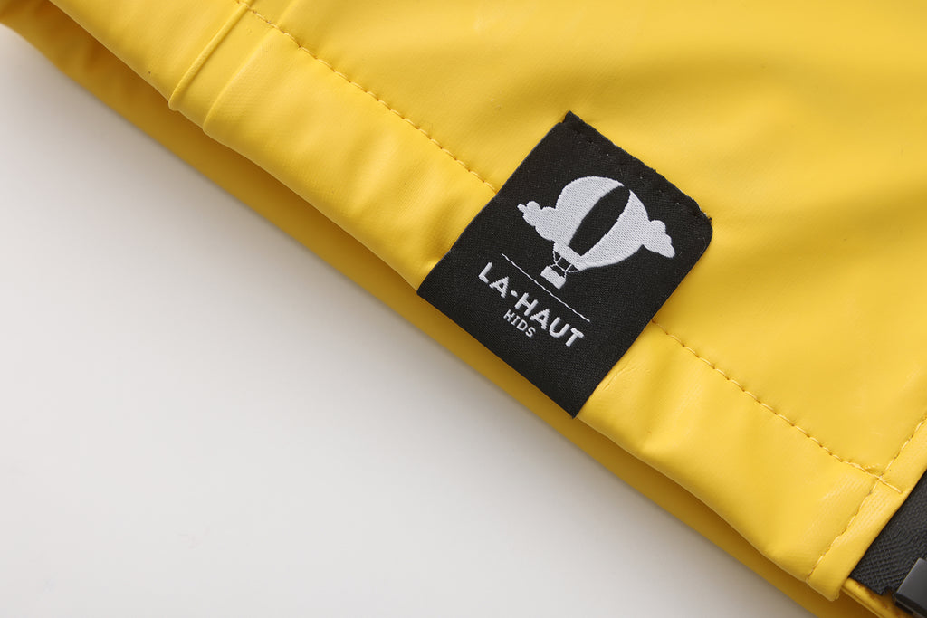 Ciré imperméable doublure polaire - Jaune