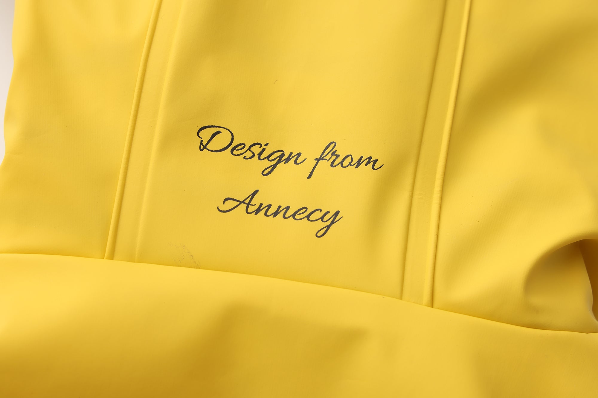 Ciré imperméable doublure polaire - Jaune