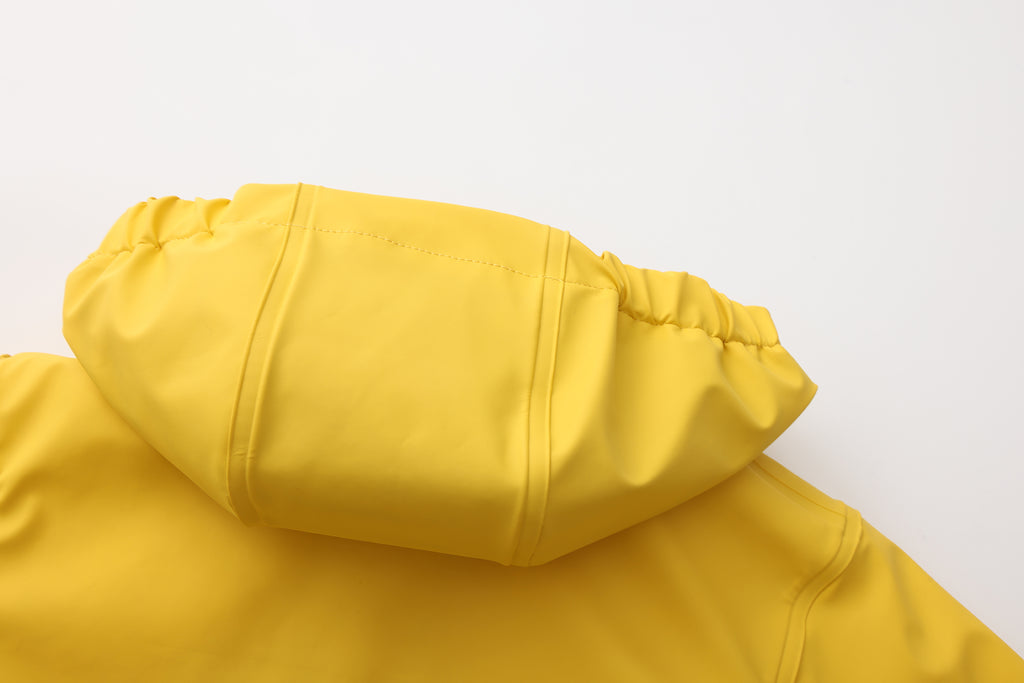 Ciré imperméable doublure polaire - Jaune