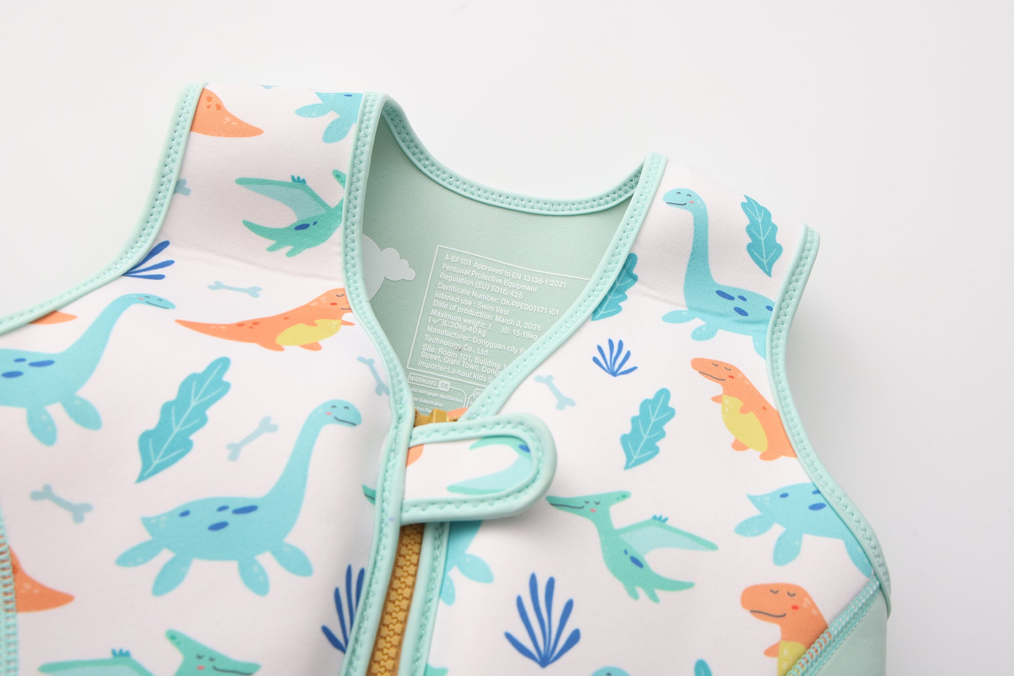 Gilet de Natation aide à la flottabilité - Petits dinousaures 3 à 6ans