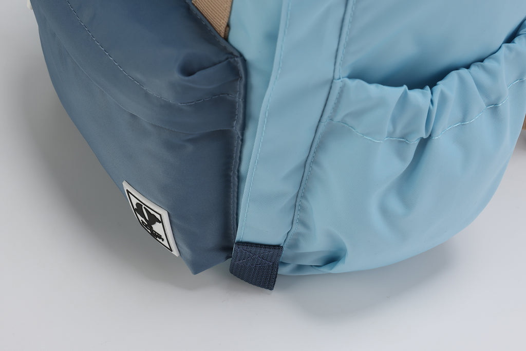 Sac à Dos scolaire hydrofuge en nylon - Bleu