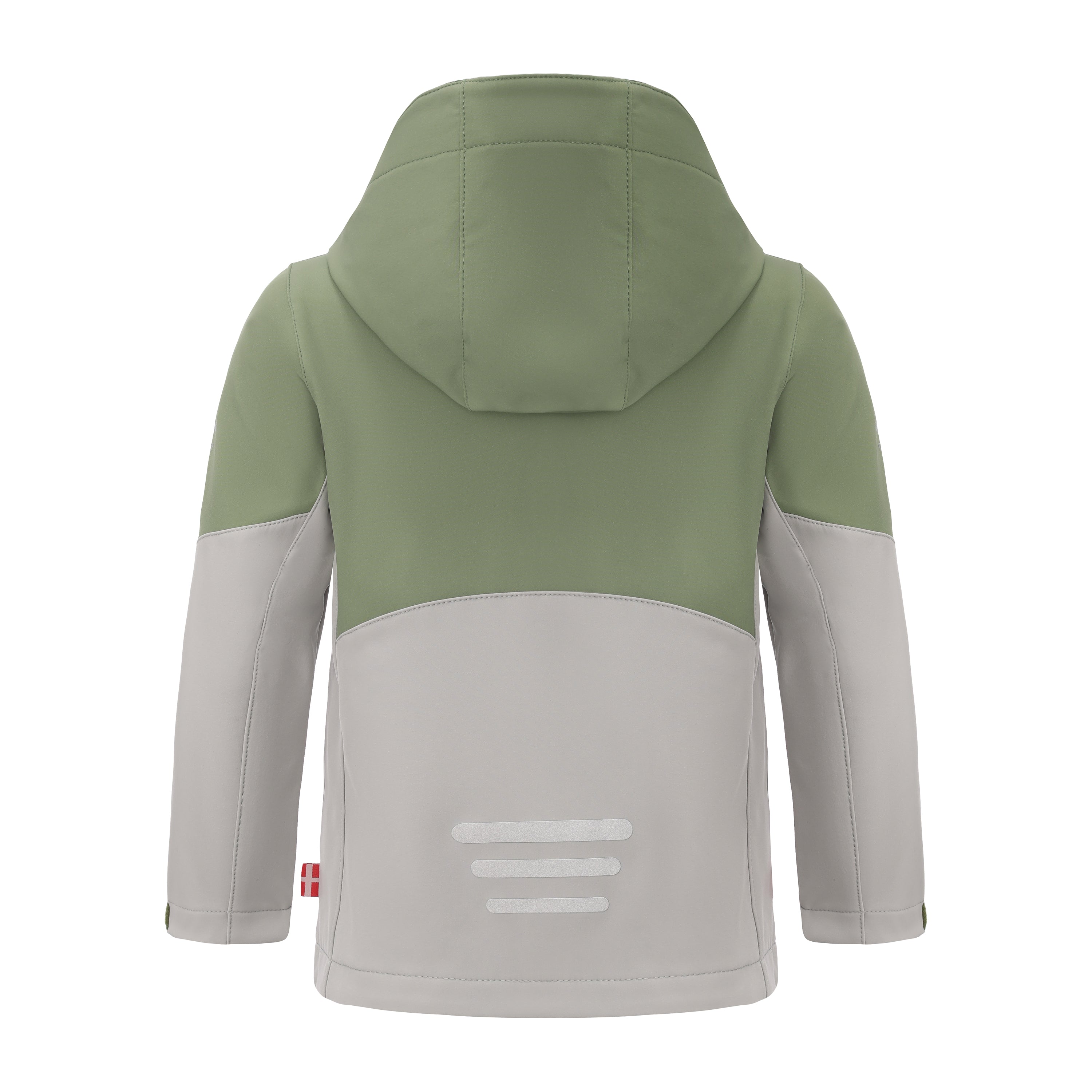 Veste softshell coupe‑vent avec capuche - Vert